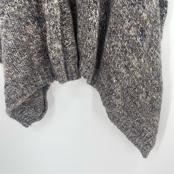 Talbots Wool Alpaca Blend Open Front Waterfall Cardigan Sweater - Picture 3 of 8